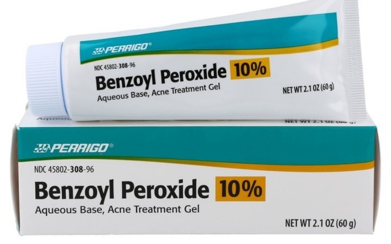 Thuốc trị mụn Benzoyl Peroxide