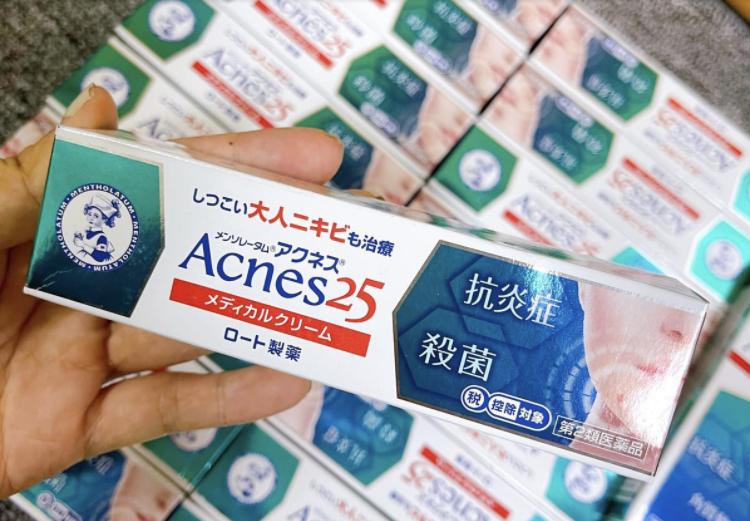 Top 6 kem trị mụn thâm của Nhật được bác sĩ da liễu tin tưởng và khuyên dùng 10 Kem tri mun tham Acnes cua Nhat.