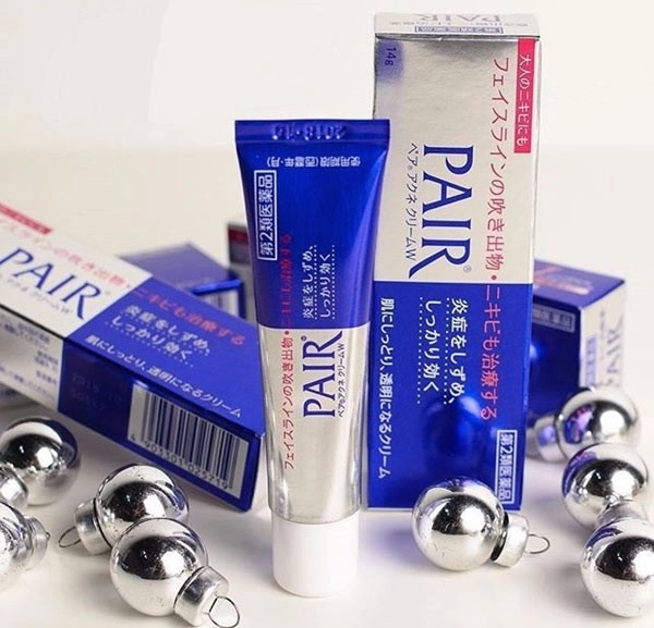 Top 6 kem trị mụn thâm của Nhật được bác sĩ da liễu tin tưởng và khuyên dùng 8 Thuoc tri mun tham Pair Acne Lion Cream cua Nhat
