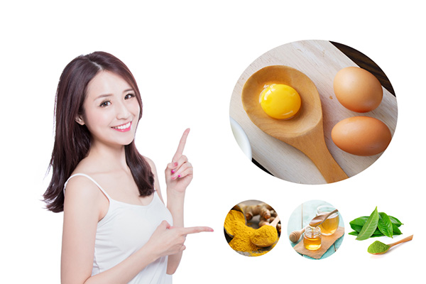12 cách trị mụn thâm đỏ tại nhà hiệu quả bạn có thể áp dụng 7 Trứng gà kết hợp với một số nguyên liệu khác giúp trị mụn cực nhanh chóng.