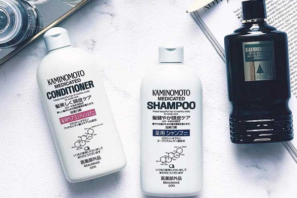 Dầu gội Kaminomoto trị rụng tóc hàng đầu Nhật Bản