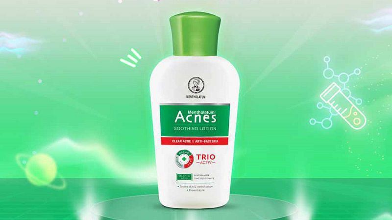 Review 10 Sản Phẩm Acnes Sữa Rửa Mặt Tốt Nhất Hiện Nay 6 Acnes Medicated Soothing Lotion lam sach sau