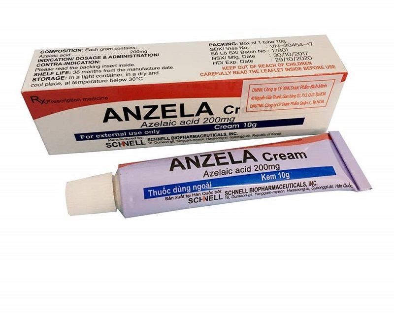 Anzela Cream la loai kem tri mun o nha thuoc tay duoc dong dao moi nguoi tin dung