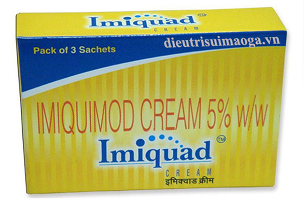 Thuốc xoa chữa sùi mào gà Imiquimod Cream Ấn Độ