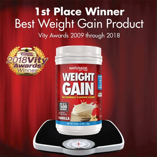 Naturade All-Natural Weight Gain - thuốc tăng cân dạng bột top đầu hiện nay