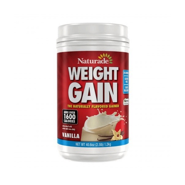 Naturade All-Natural Weight Gain giúp bạn tăng lượng calo hấp thụ và tăng cân nhanh chóng