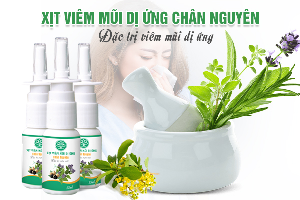 Thuốc xịt viêm mũi dị ứng Chân Nguyên