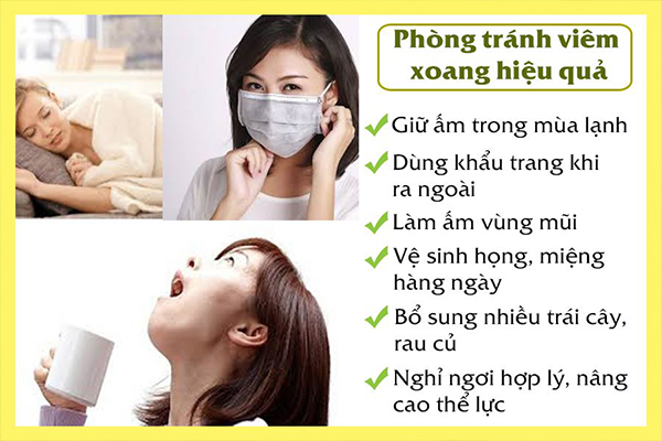 Cách phòng tránh viêm xoang hiệu quả Cách phòng tránh viêm xoang hiệu quả