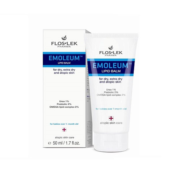 Sữa tắm Floslek Emollient Atopic giúp phục hồi và chống nứt nẻ do bệnh