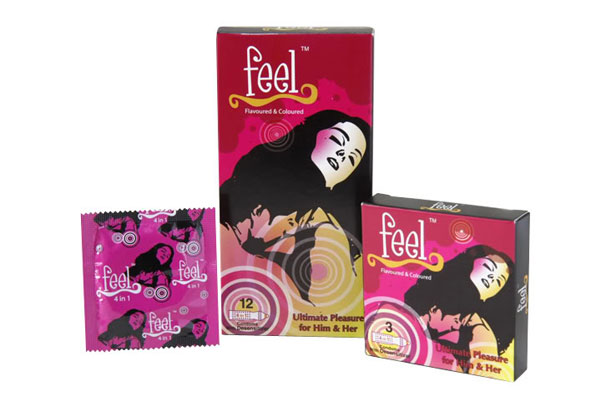 Bao cao su gân gai Feel 4 in 1