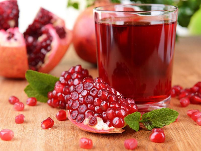 Nước ép lựu vừa giải khát vừa giúp bạn giảm cân