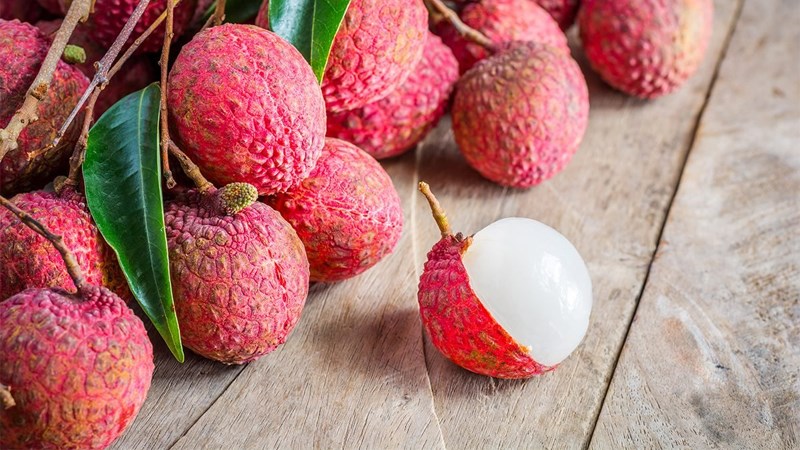 Vải là một trong những loại trái cây có hàm lượng calo cực thấp