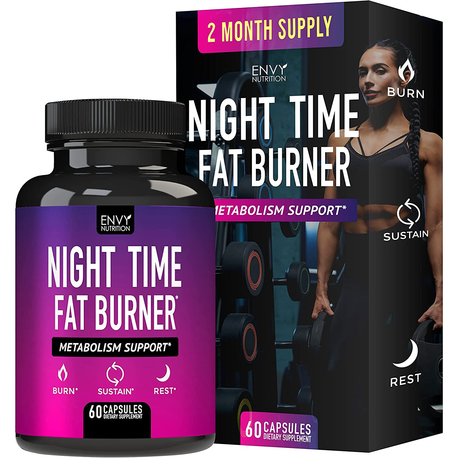Thuốc giảm cân của Mỹ Night Time Fat Burner