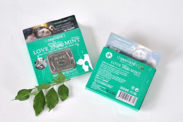 Kẹo Dentiste Love Mint với vị bạc hà the mát mang đến cảm giác bất tận cho mọi cặp đôi