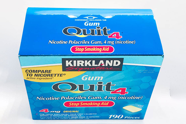 Kẹo cai thuốc lá Quit 4 Kirkland