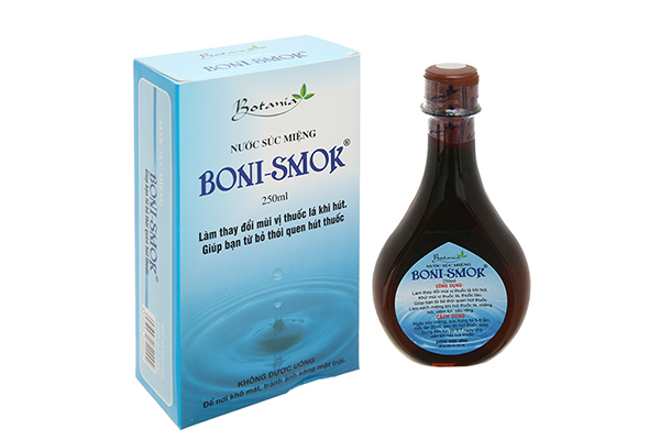 Boni-Smok nước súc miệng cai thuốc lá tốt