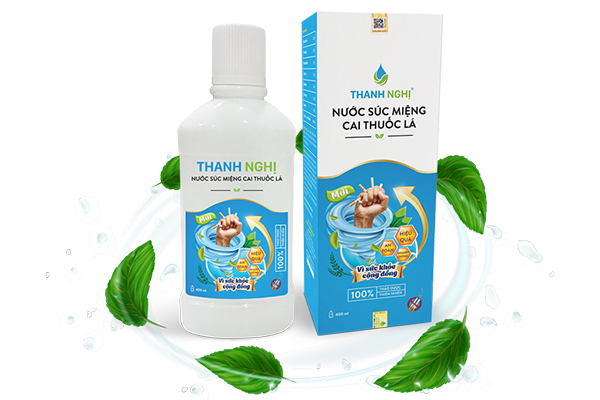 Nước súc miệng cai thuốc lá Thanh Nghị