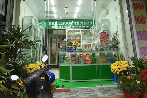 Nhà thuốc Tâm Sơn - địa chỉ mua thuốc trị nấm móng tay tại Hậu Giang