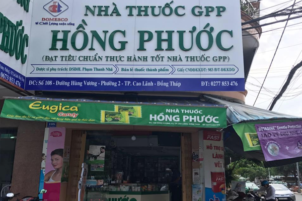Nhà thuốc Hồng Phước địa chỉ uy tín mua thuốc trị nấm móng tay