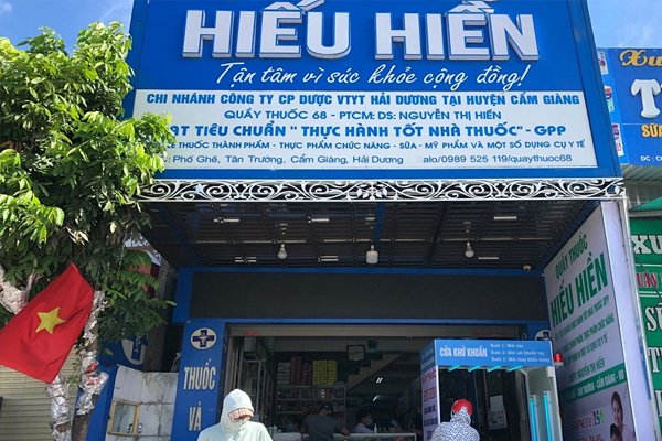 Nhà thuốc Hiếu Hiền - địa chỉ mua thuốc trị nấm móng tay Hải Dương