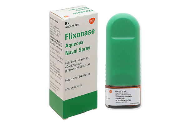 Thuốc trị viêm xoang dạng xịt Flixonase