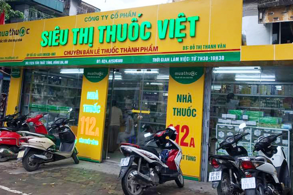 Nhà thuốc siêu thị thuốc Việt