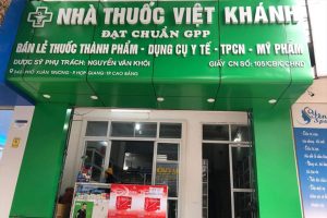Nhà thuốc Việt Khánh - mua thuốc trị nấm móng tay tại Cao Bằng