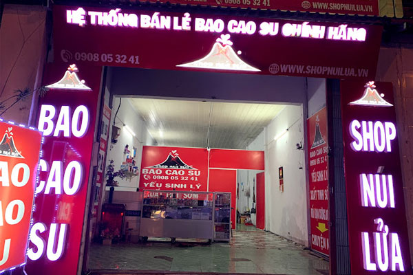 Shop bao cao su Núi Lửa