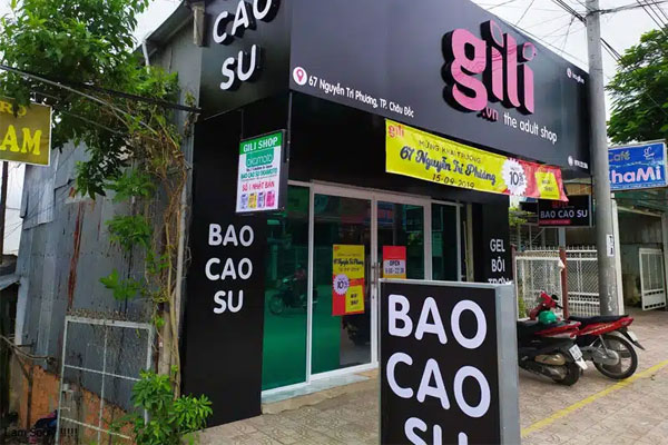 Cửa hàng bao cao su Gili 