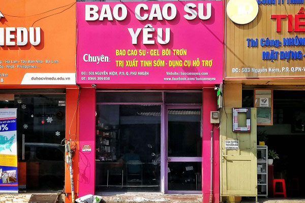 Shop bao cao su Yêu Huế