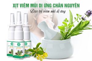 Thuốc xịt viêm mũi dị ứng Chân Nguyên