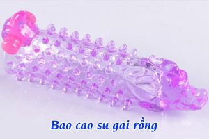 Thiết kế những gai siêu kích thích xung quanh thân bao